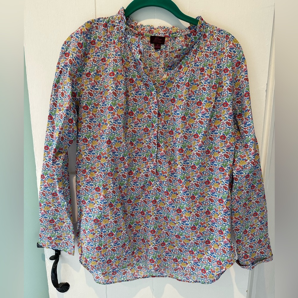 JCrew Liberty of London blouse